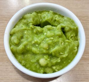 Mushy peas  at Bob's Fish & Chips in دبي