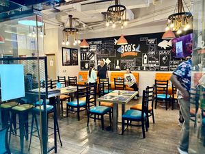 Interior  at Bob's Fish & Chips in دبي