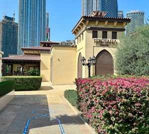 The venue  at Thiptara in Dubai