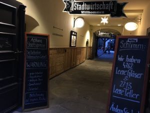 entrance hall at Stadtwirtschaft Freiberg in Freiberg Saxony