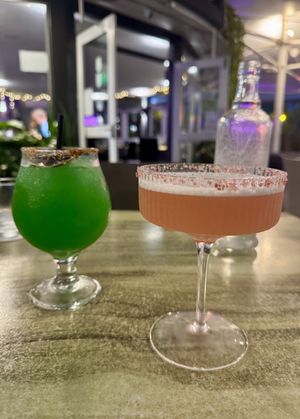 Bad Decisions (left), Part Time Lover (right)  at Skyring's Restaurant and Bar in Rockhampton