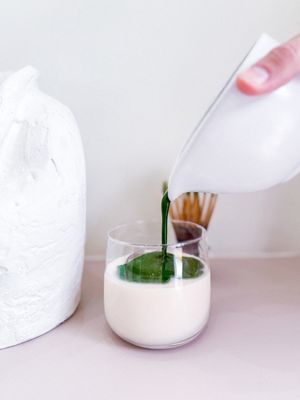 Matcha latte  at Matcha Bar - Legaspi Village in Metro Manila