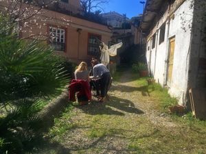 superb garden at InFusion in Genoa