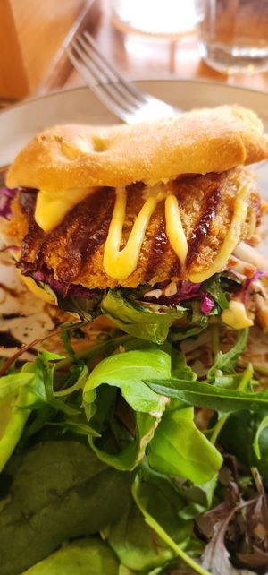 Katsu Chicken Roll (Cabinet) at Avodi Vegetarian & Cafe in Auckland