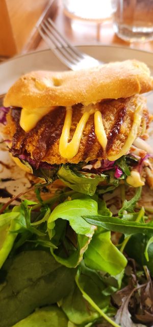 Katsu Chicken Roll (Cabinet) at Avodi Vegetarian & Cafe in Auckland