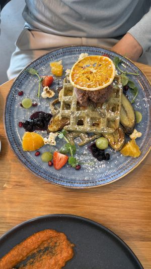   at Avodi Vegetarian & Cafe in Auckland