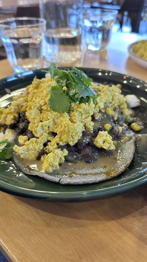 Huevos Rancheros   at Avodi Vegetarian & Cafe in Auckland