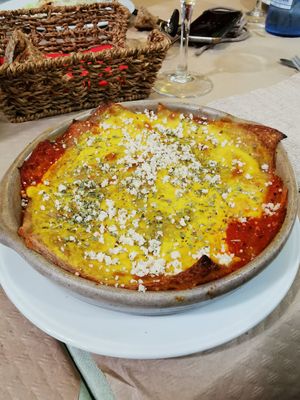 Lasagna at L'Union in Leon