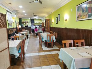 Interior at L'Union in Leon