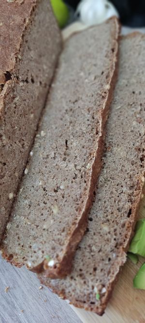 sourdough bread homemade  at Experimental station rainbow 12 in Bansko
