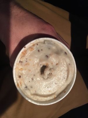 Dark chocolate and pb shake  at Next Level Burger in Bend