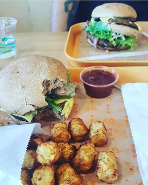 Burgers!! Yum at Next Level Burger in Bend