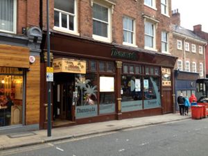 outside  at Tharavadu in Leeds