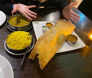 Masala Dosa  at Tharavadu in Leeds