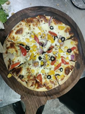 Pizza at The Subz-Pure Veg Restaurant in Shillong