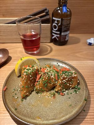Nasu dengaku (fried??)  at Slurp Ramen Joint in København