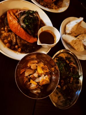 Ceviche, couscous, polenta... at Present in Paris