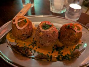 Arancini at Présent in Paris