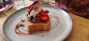 Brioche french toast at Southsea Coffee - Osborne Rd in Portsmouth