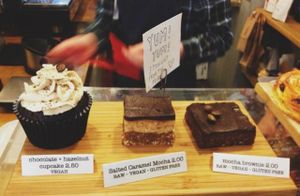 tasty vegan choices :D at Southsea Coffee - Osborne Rd in Portsmouth