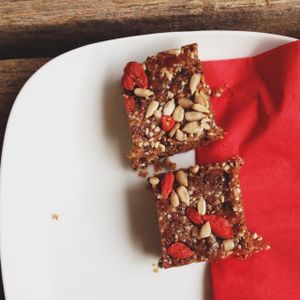 raw vegan energy bar :) at Southsea Coffee - Osborne Rd in Portsmouth