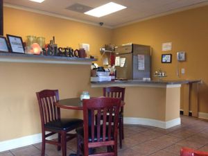 inside at E'lure Bistro in Conyers