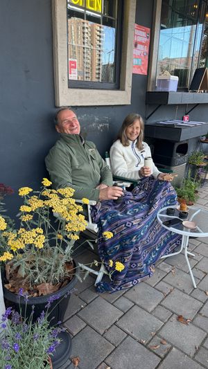 Fika Community, bring your own blanket lol😄 at Fika in Victoria