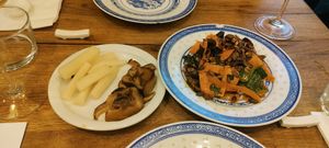 Pickles and wood ear mushroom salad at WANGS 王 in Bristol