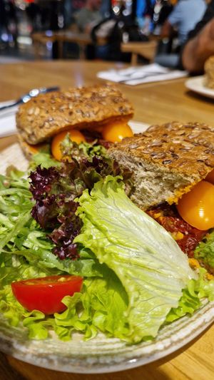 Vegan sandwich at Obicà Mozzarella Bar in Arnavutköy