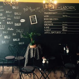interior of Balu at Cafe Vreigeist in Monchengladbach