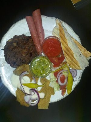 A little bit of everything at Cafe Vreigeist in Monchengladbach