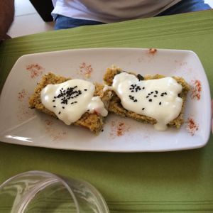 not so great appetizer at NaturaSi in Catania