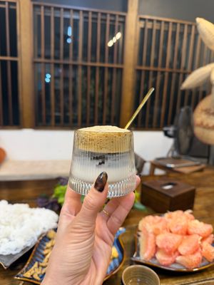 Coconut coffee at Rose Kitchen in Hà Nội