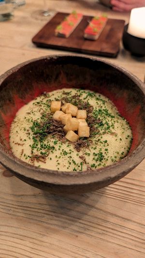 Three-course menu Switzerland theme at KITCHENS Restaurant & Bar in Hamburg