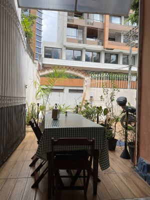 Some seating on the front patioo  at Health Valley Barra in Bahia