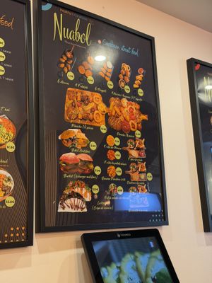 Menu  at NUABOL Angers in Pays De La Loire