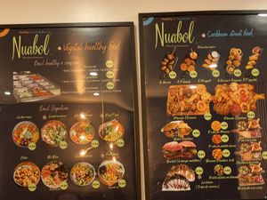 Easy to understand menu   at NUABOL Angers in Pays De La Loire