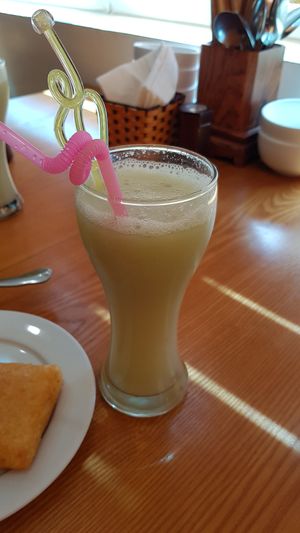 Guava smoothie at Thien Truc in Hai Duong