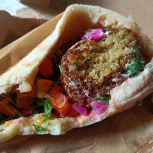 Falafel pocket at 1947 in Boronia