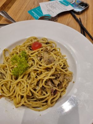 Mushroom pasta at Kakatoo @ Sunway Pyramid in Selangor