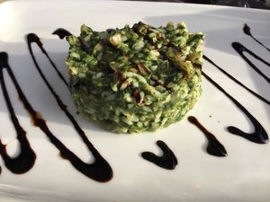 Green Risotto  at Pasike in Trogir