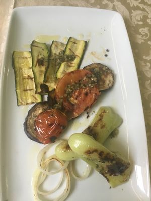 Vegetable side dish at Pasike in Trogir