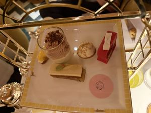 Vegan afternoon tea  at Sketch - Afternoon Tea at The Gallery in London