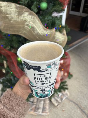Oat milk coffeee  at The Fresh Market in Mobile