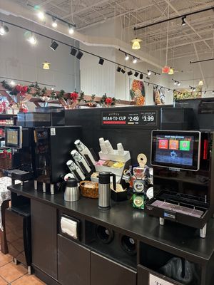 Coffee Station  at The Fresh Market in Mobile