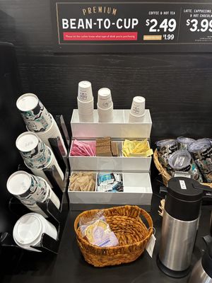 Coffee Station  at The Fresh Market in Mobile