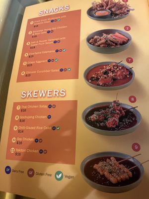 Menu 5/12/2025   at Henley's in Teneriffe