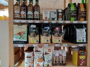 Articles vegans en vente   at Au Bio Village  in Région Wallonne