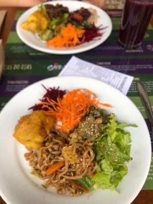 Plat du jour at Ojas in Porto Alegre