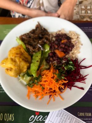 Plat du jour at Ojas in Porto Alegre